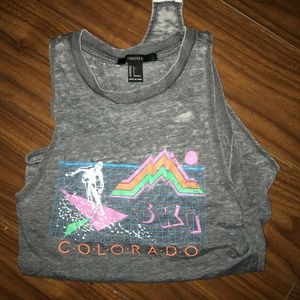 FOREVER 21  COLORADO BODYSUIT